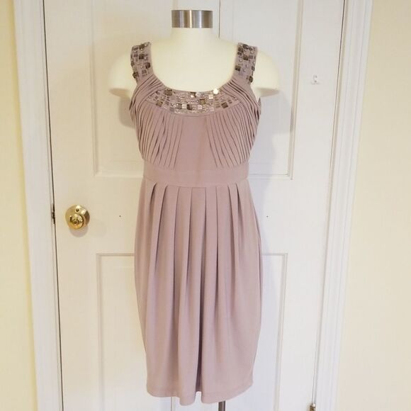 Adrianna Papell blush purple mini dress size 6P - Picture 1 of 8